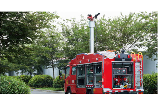 pneumatic lifting high-power LED outdoor light